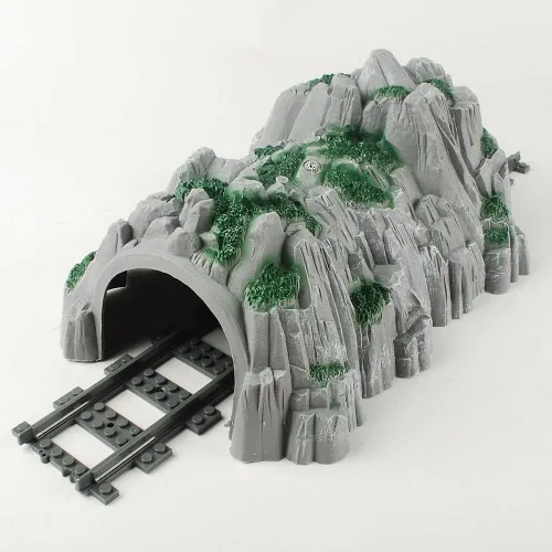Vista 4 de Modelo Scenery 1:87 HO OO Escala PModel Tren Ferrocarril Tren Cueva Túneles Tren Accesorios de Tren (2PCS)