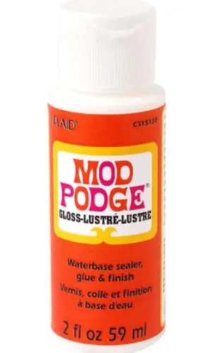 Vista 3 de Krafty Kit Mod Podge Bundle: 2oz Gloss and 2oz Matte Water Based Glue, Sellador & Finish