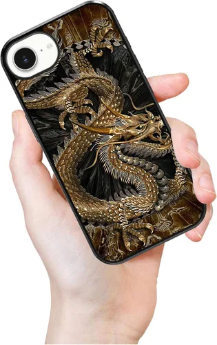 Vista 66 de Funda para iPhone Air - Dragón dorado chino