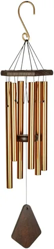 Vista 15 de Nature's Melody Premiere Grande Tunes Campanillas de Viento – Campanillas de Viento para Exteriores con 6 Tubos Afinados en Escala Pentatónica