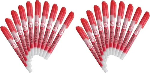 Vista 8 de Zebra B-WKS11-R Optex 1 EZ - Resaltador, rojo, 10 piezas