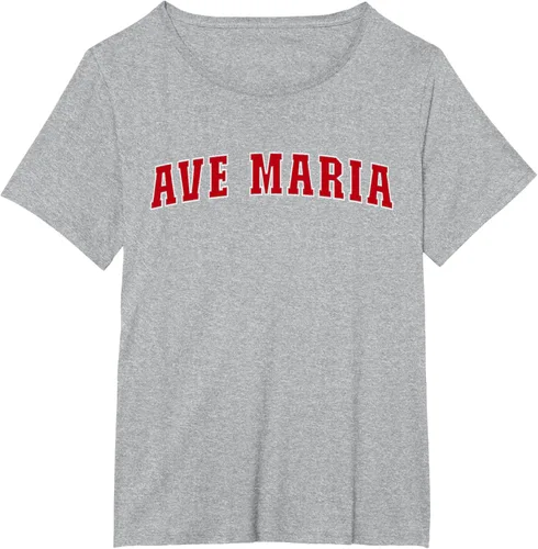 Vista 58 de Ave Maria FL Florida - Camiseta, Negro