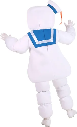 Vista 4 de Disfraz de Cazafantasmas Stay Puft para niños, Blanco