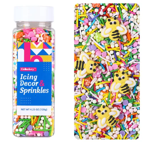 Vista 7 de Gránulos de Halloween para Decoraciones de Pasteles 4.2oz, Dulces Comestibles de Globos Oculares Sangrientos, Cuchillo, Huesos de Perro Sangrientos