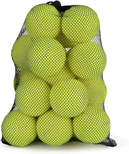 Vista 17 de INSUM Bulk Tennis Balls, Extra Duty Practice Balls with Mesh Bag