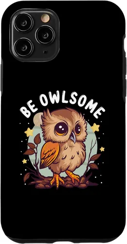 Vista 29 de Funda para iPhone 17 con diseño de humor de búho para los amantes de las aves nocturnas