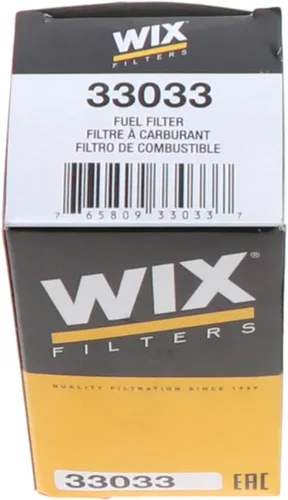 Vista 4 de WIX 33033 Filtro de combustible universal en línea con entrada/salida de abrazadera de 3/8 pulgadas, presión máxima 60-PSI