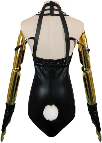 Vista 3 de ICIYO SPYxFAMILY Yor Forger - Disfraz de conejito sexy para mujer disfraz de Navidad