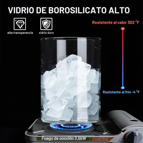 Vista 3 de Aoeoe Paquete de 4 tarros de almacenamiento de vidrio con tapa hermética de bambú, recipientes de cocina de vidrio de 27 onzas, recipiente