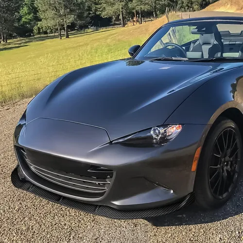 Vista 7 de 3 alerones divisores de barbilla para parachoques delantero, estilo MP, compatible con Mazda MX-5 Miata 16-24