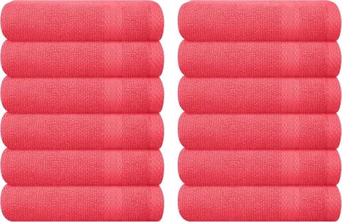 Vista 74 de GLAMBURG Juego de 2 Sábanas de Baño Extra Grandes de Algodón Premium de 700 GSM - 100% Algodón Peinado - 2 Sábanas de Baño 35x70 pulgadas - Calidad
