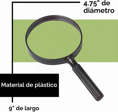 Vista 4 de Lupa de plástico Us Toy One Jumbo, 9 pulgadas
