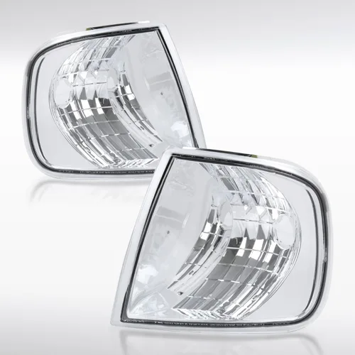 Vista 6 de Autozensation Compatible con Ford Expedition 1997-2002, Ford F150 1997-2003, luces de esquina negras