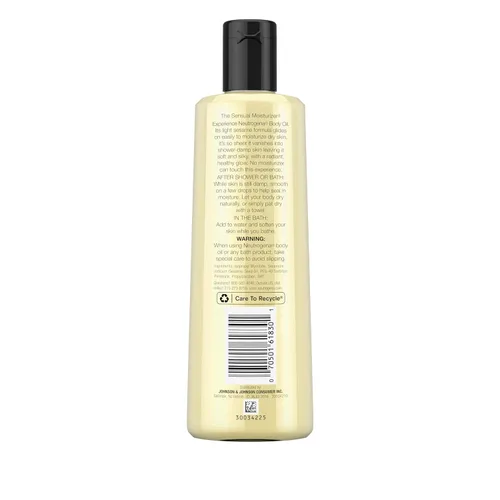 Vista 8 de Aceite corporal Neutrogena, Fórmula sésamo liviano