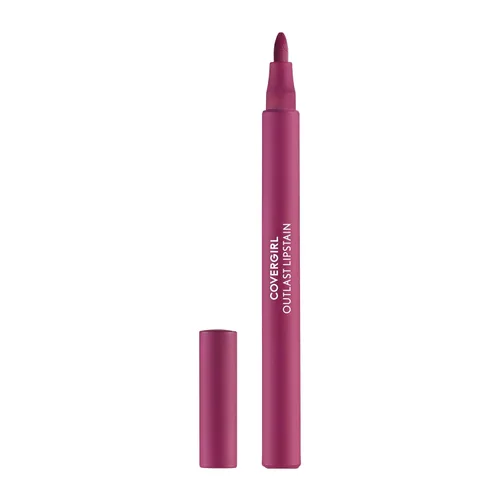Vista 11 de Covergirl Outlast, 05 All-Star, Lipstain, aplicación suave, punta precisa similar a un bolígrafo, a prueba de transferencia, acabado teñido