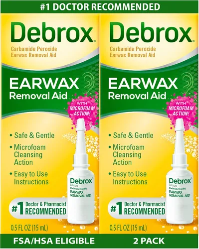 Vista 7 de Debrox Gotas para Eliminar Cera de Oído, Suave Removedor de Cera de Oído de Microespuma, 0.5 Onzas Líquidas