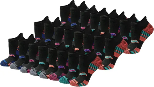 Vista 12 de Saucony Women's RunDry Performance Heel Tab Athletic Socks, Available in S-L (8, 16, 24 Pairs)