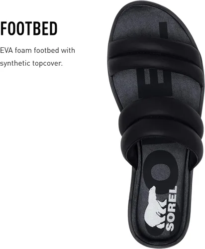 Vista 5 de Sorel Ella II Puff Slide Sandalia para mujer