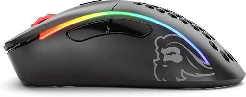 Vista 2 de Glorious Modelo D - Mouse inalámbrico para juegos - Mouse RGB inalámbrico - Mouse superligero de 243oz - Mouse ergonómico para computadora - Mouse