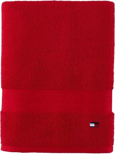 Vista 14 de Tommy Hilfiger Modern American - Toalla de baño de color sólido, 30 x 54 pulgadas, 100% algodón, 574 GSM (Sunshine)