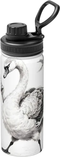 Vista 14 de Abstract flowers Printed Insulated Water Bottle, 18oz Stainless Steel Funny Travel Mug, Leakproof Hot & Cold for Sports, Gym, Hiking