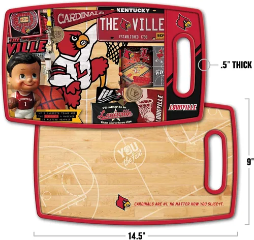 Vista 135 de YouTheFan NCAA Retro Series Tabla de cortar