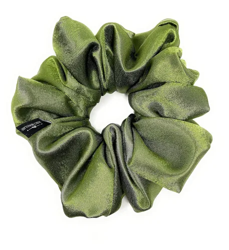 Vista 12 de XL Satin Scrunchie for Thick Hair – Oversized Hair Scrunchy for Ponytail Bun or Sleeping – Frizz Free Satin Hair Tie for Women and Girls