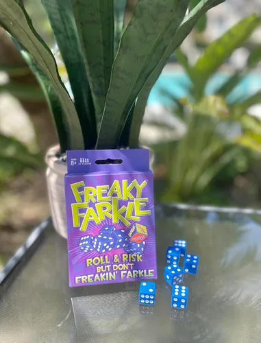 Vista 2 de TDC Games Juego de dados de viaje Freaky Farkle