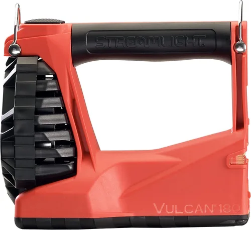 Vista 3 de Streamlight 44311 Vulcan 180 LED linterna recargable AC/DC cargador 1200 lúmenes, naranja - 1200 lúmenes