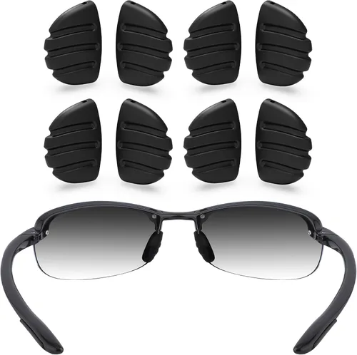 Vista 2 de ToughAsNails Almohadillas nasales de repuesto para gafas de sol deportivas Maui Jim Makaha MJ405Sandy Beach MJ408Ho'okipa MJ407 y Martini