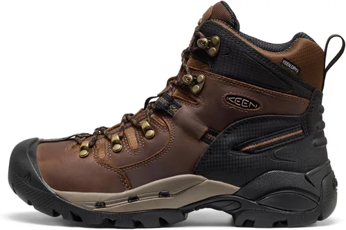 Vista 3 de KEEN Utility Pittsburgh - Botas de trabajo impermeables con punta de acero para hombre de 6 pulgadas
