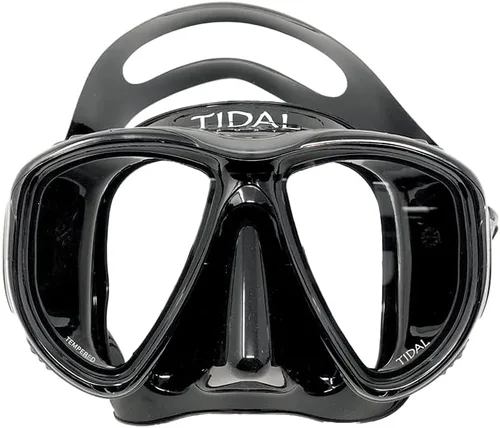 Vista 8 de Máscara Tidal - Máscara avanzada de buceo antivaho para buceo, esnórquel, buceo libre y natación. Lente de vidrio templado gran angular. La mejor