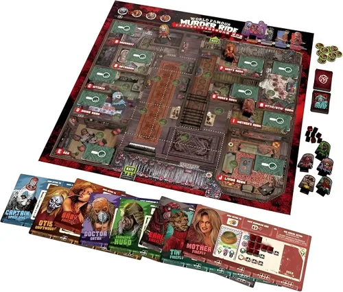 Vista 3 de Trick Or Treat Studios Rob Zombie's House of 1000 Corpses Juego de mesa