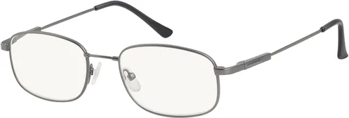 Vista 9 de Eyekepper Lentes de lectura progresivos con protección UV, 3 niveles, multienfoque, para hombres y mujeres, marco de memoria flexible (negro, +1.00)