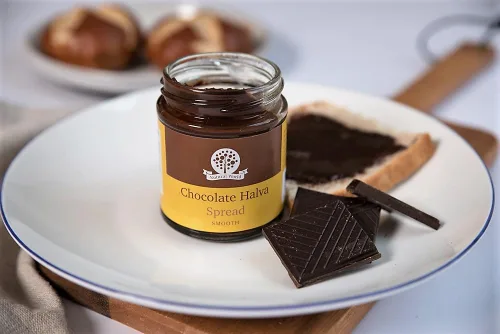 Vista 3 de Nutural World - Chocolate Halva Spread 6 Oz (6.00 oz) Producto galardonado