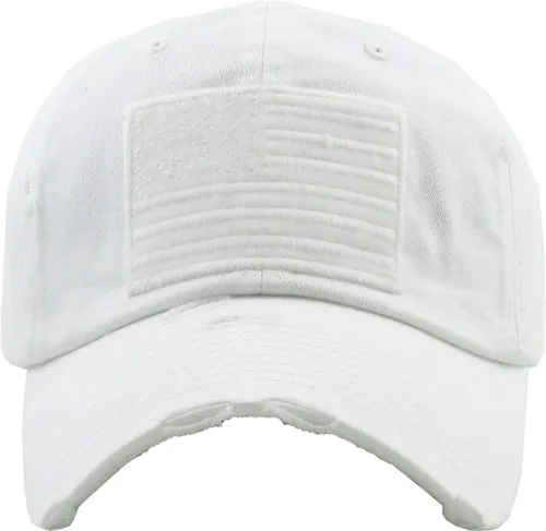 Vista 16 de KBETHOS Tactical Operator Collection USA Fishing Mesh Ballcap Flag Patch America Outdoors Trucker Baseball Cap