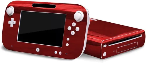 Vista 28 de Black Chrome Mirror Vinyl Decal Faceplate Mod Skin Kit by System Skins - Compatible with Nintendo Wii U Console