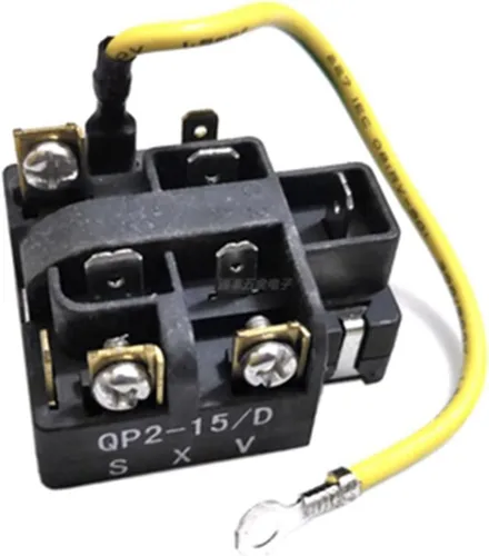 Vista 2 de QP2-15/D Arrancador de refrigerador+protector redondo+condensador de refrigerador 3uf, arrancador de sobrecarga del compresor compatible