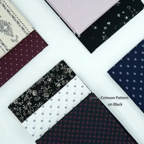 Vista 6 de Master FAB - Tela de algodón de The Yard para coser, diseño moderno para bricolaje, con estampado floral, lavable; 1 pieza de ancho completo que se