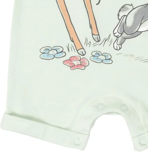 Vista 4 de Disney Classics Dumbo Bambi Marie Patch - Mameluco y diadema para bebés recién nacidos a niños pequeños