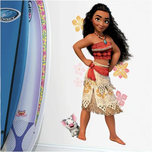 Vista 2 de RoomMates RMK3383GM calcomanías para pared gigantes autoadhesivas de Disney Moana