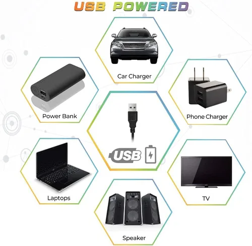 Vista 4 de Zopsc Lámpara ligera de curado portátil 9W, mini luz del pegamento del LED con la carga del USB