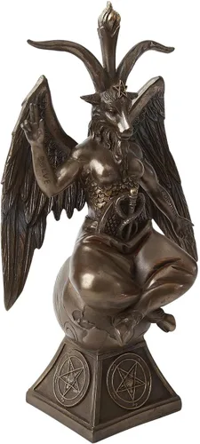 Vista 3 de Nemesis Now Baphomet - Figura de bronce (11.6 in, resina, tamaño único)