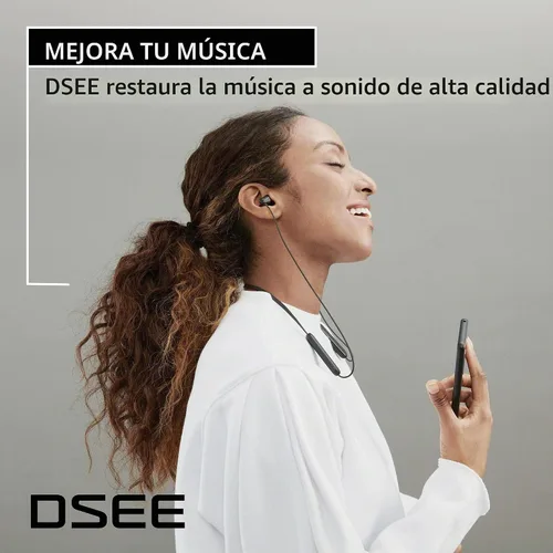 Vista 4 de Sony WI-C100 - Auriculares inalámbricos Bluetooth con micrófono integrado, color negro, (paquete de 2)