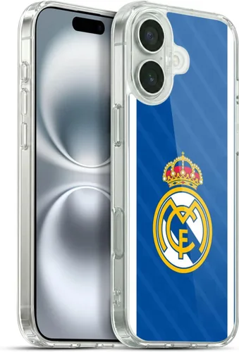 Vista 41 de Head Case Designs Funda de gel con licencia oficial del Real Madrid CF azul [protección de grado militar] compatible con Apple iPhone 7 Plus/iPhone