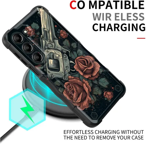 Vista 576 de Funda para Galaxy A14 5G, [Doble Capa][Protección contra Caídas de Grado Militar de 10 Pies] [Antideslizante] Funda Resistente a Prueba de Golpes