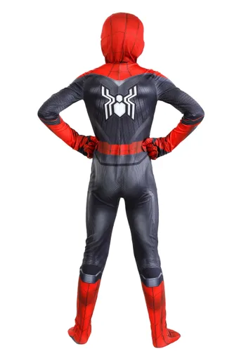 Vista 3 de Disfraz Zentai Spider-Man de Marvel para Niños Multicolor