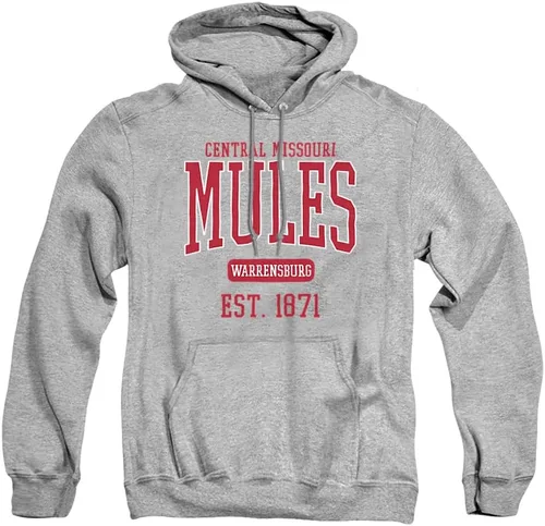 Vista 383 de LOGOVISION Colección de sudaderas con capucha unisex con diseño oficial de Collegiate Est. Date para hombres y mujeres