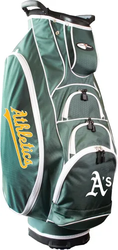 Vista 5 de Team Golf MLB - Divisor de club ligero de 10 vías, soporte de acción de resorte, bolsillo enfriador aislado, guante de velcro y soporte