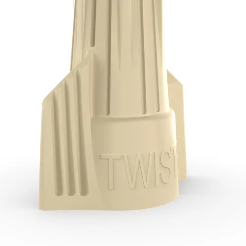 Vista 5 de Conector de cables eléctrico IDEAL 30-341P Twister, Modelo 341 Tostado, (100/Bolsa)